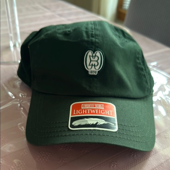 American needle quality headgear Hunter Green golf cap Country club of Brookline - Picture 1 of 10